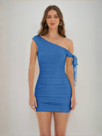 Jessamine royal blue alternate front view 2 homecoming dress