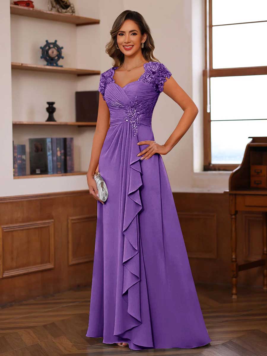 Mirabelle regency front view mother of the bride dress