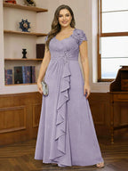 Ariana Claire Wisteria back view mother of the bride dress