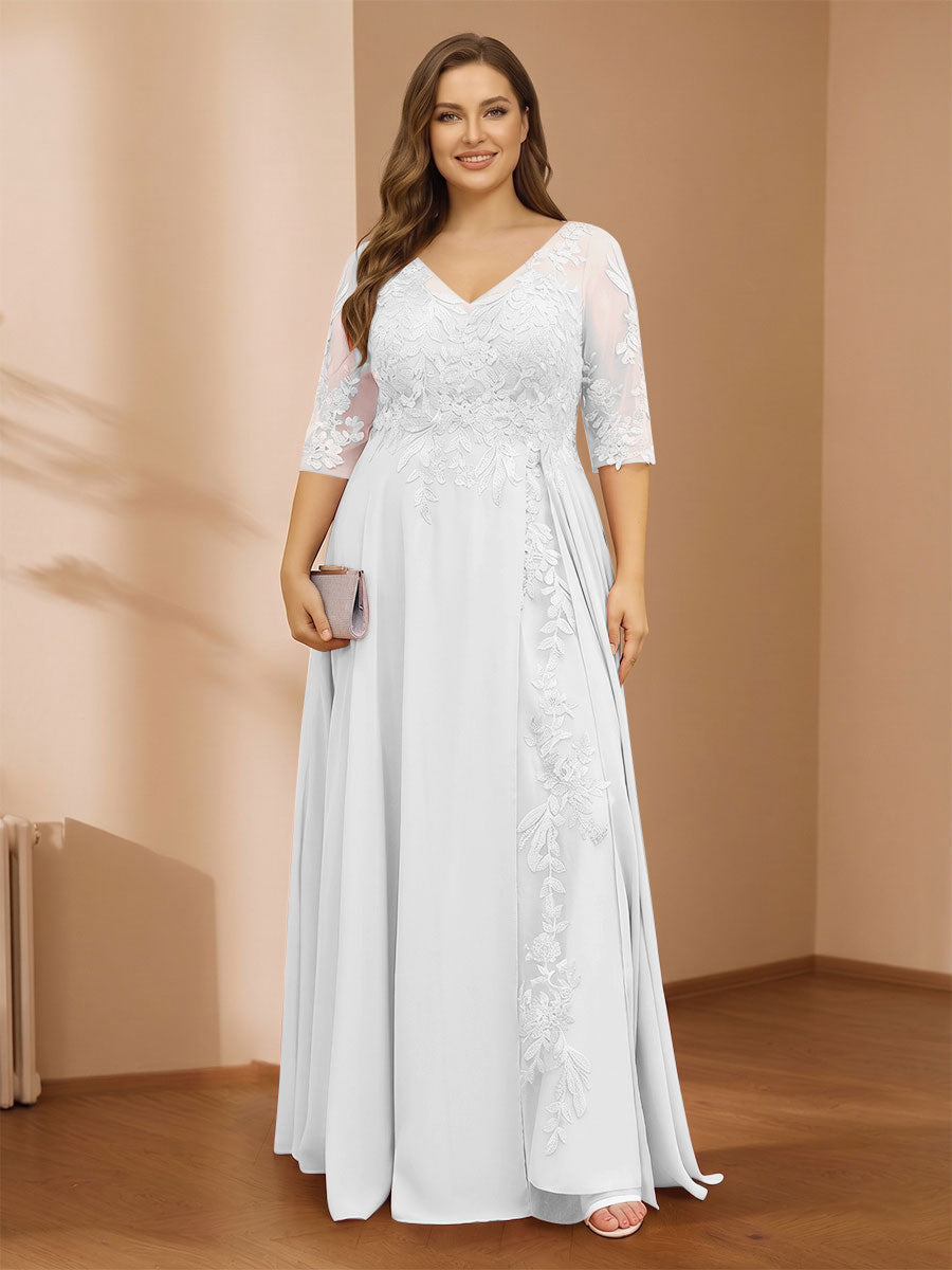 Zara June Ivory back view mother of the bride dress