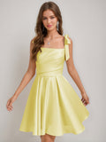 Sabella daffodil front view homecoming dress