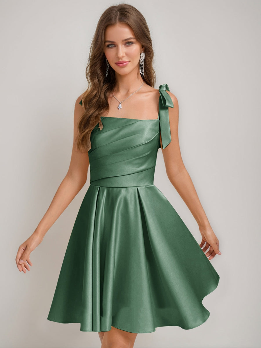 Sabella eucalyptus front view homecoming dress