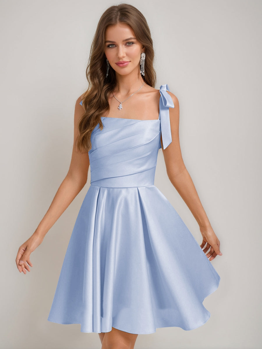 Sabella lavender front view homecoming dress