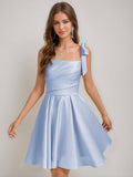 Sabella lavender front view homecoming dress