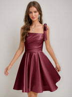 Sabella burgundy alternate front view 2 homecoming dress