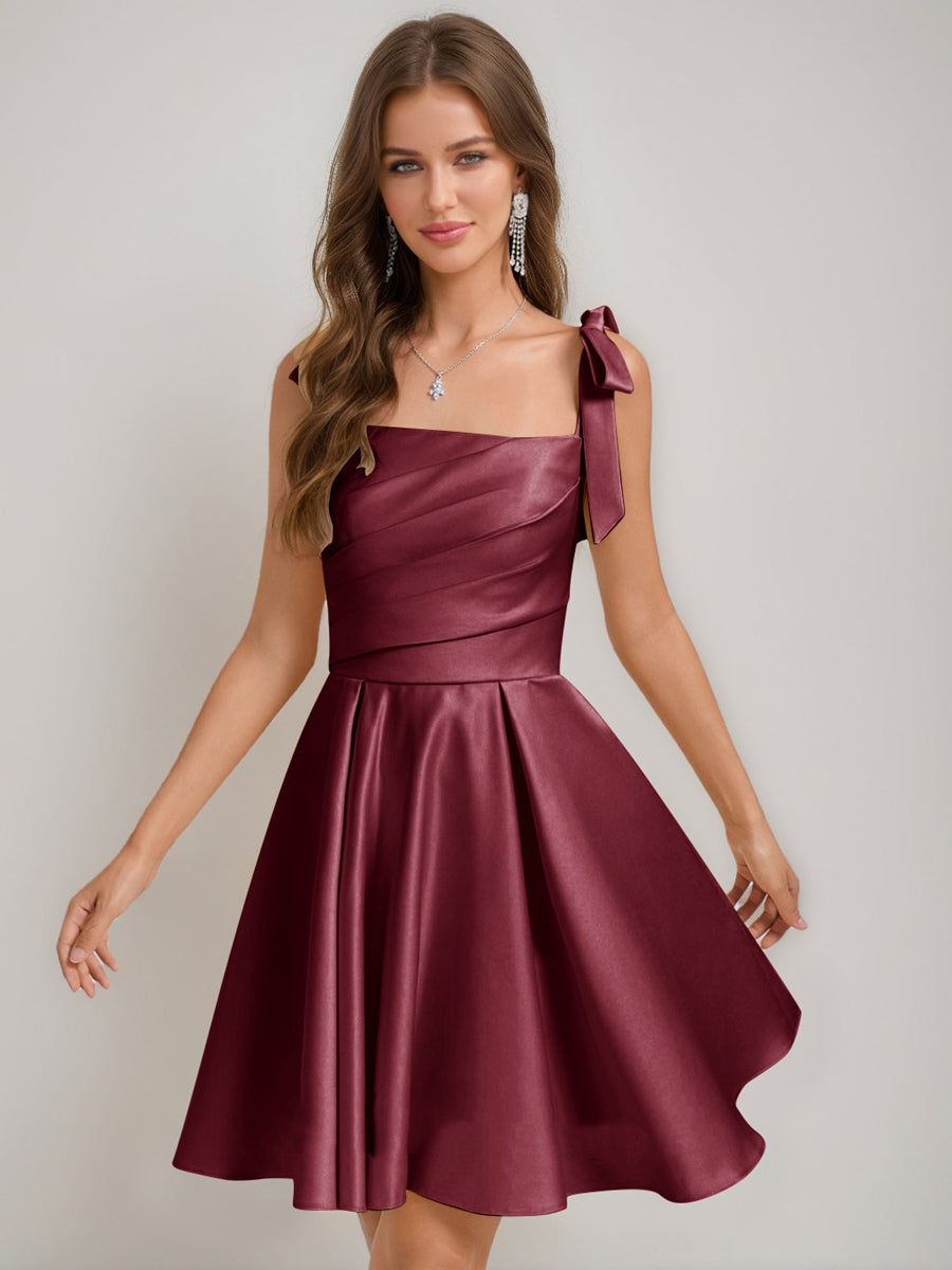 Sabella burgundy alternate front view 2 homecoming dress