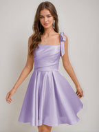 Sabella lilac front view homecoming dress