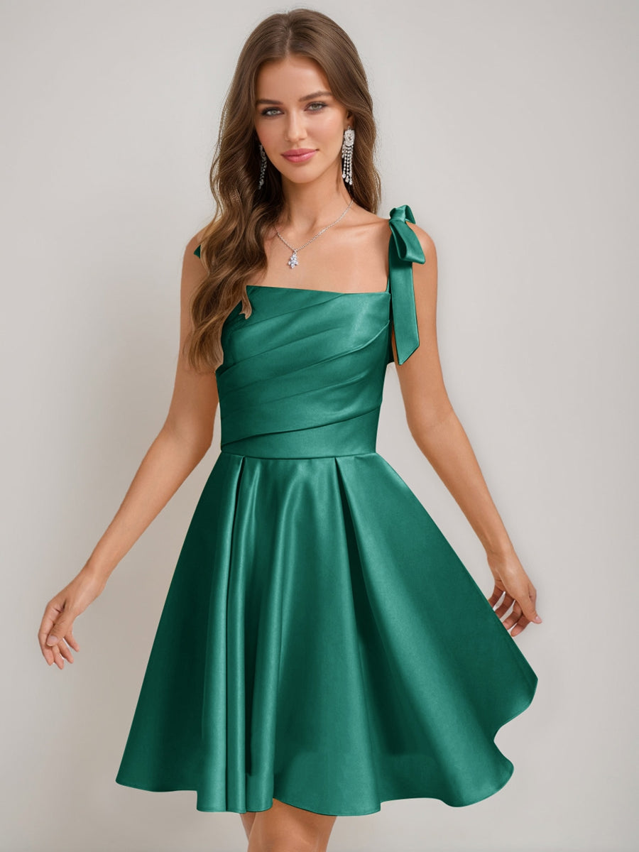 Sabella peacock front view homecoming dress