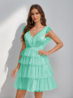 Sorelle pool blue alternate front view 3 homecoming dress