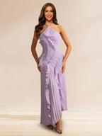 Tallulah Moon Lavender front view wedding guest dress