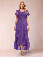 Eleanora Bloom Regency front view mother of the bride dress