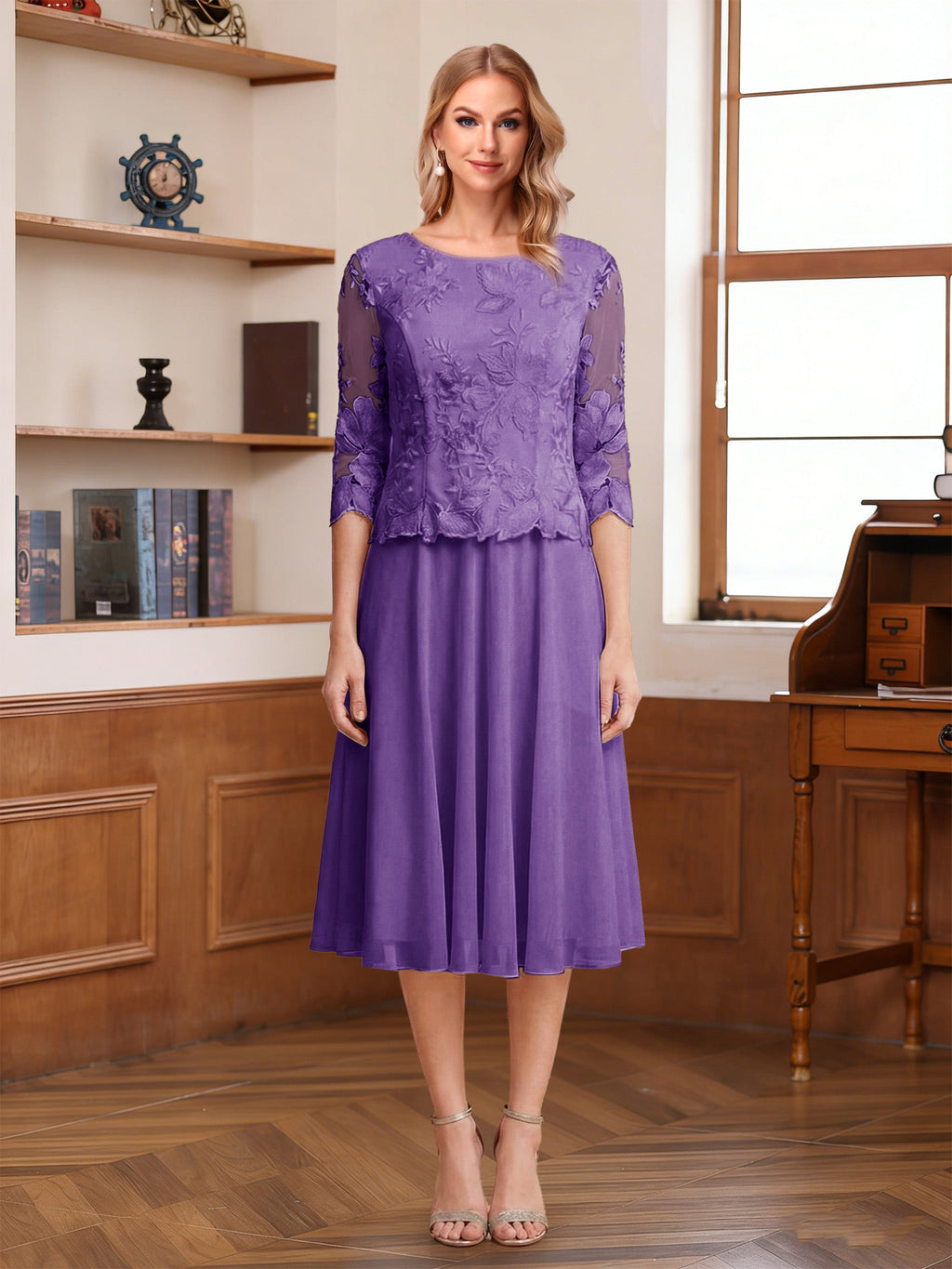 Wendy Claire Regency front view mother of the bride dress