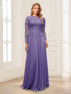 Lorelei wisteria alternate front view 2 mother of the bride dress