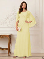 Thea Mirren Daffodil front view mother of the bride dress