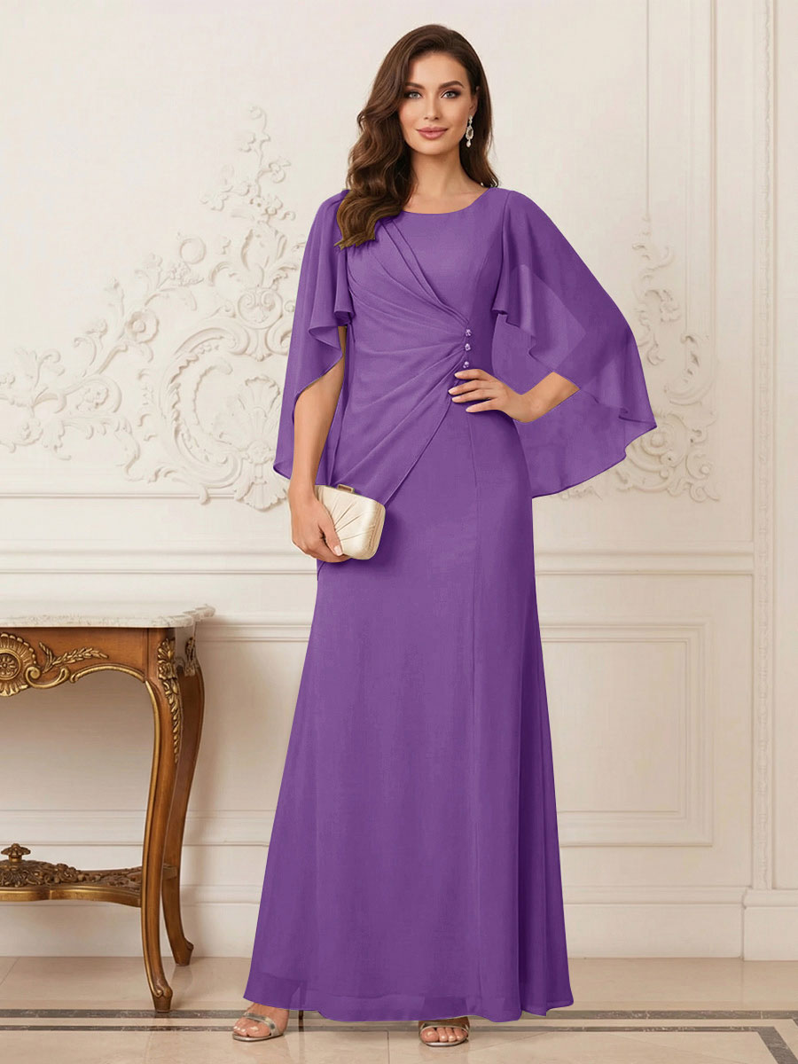 Thea Mirren Regency front view mother of the bride dress