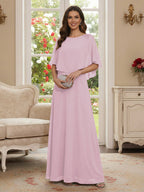 Roxanne Rose Rose Pink front view mother of the bride dress