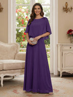Roxanne Rose Regency front view mother of the bride dress