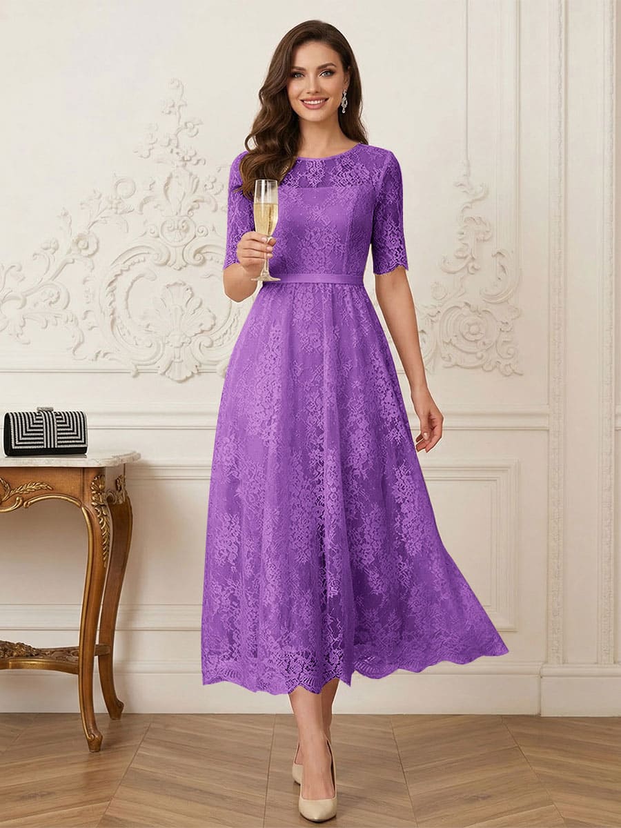Jessalyn Rue Regency front view mother of the bride dress