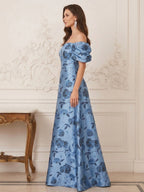 Pippa Mae Navy Blue side view mother of the bride dress