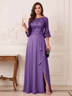 Maristella Faye Regency front view mother of the bride dress