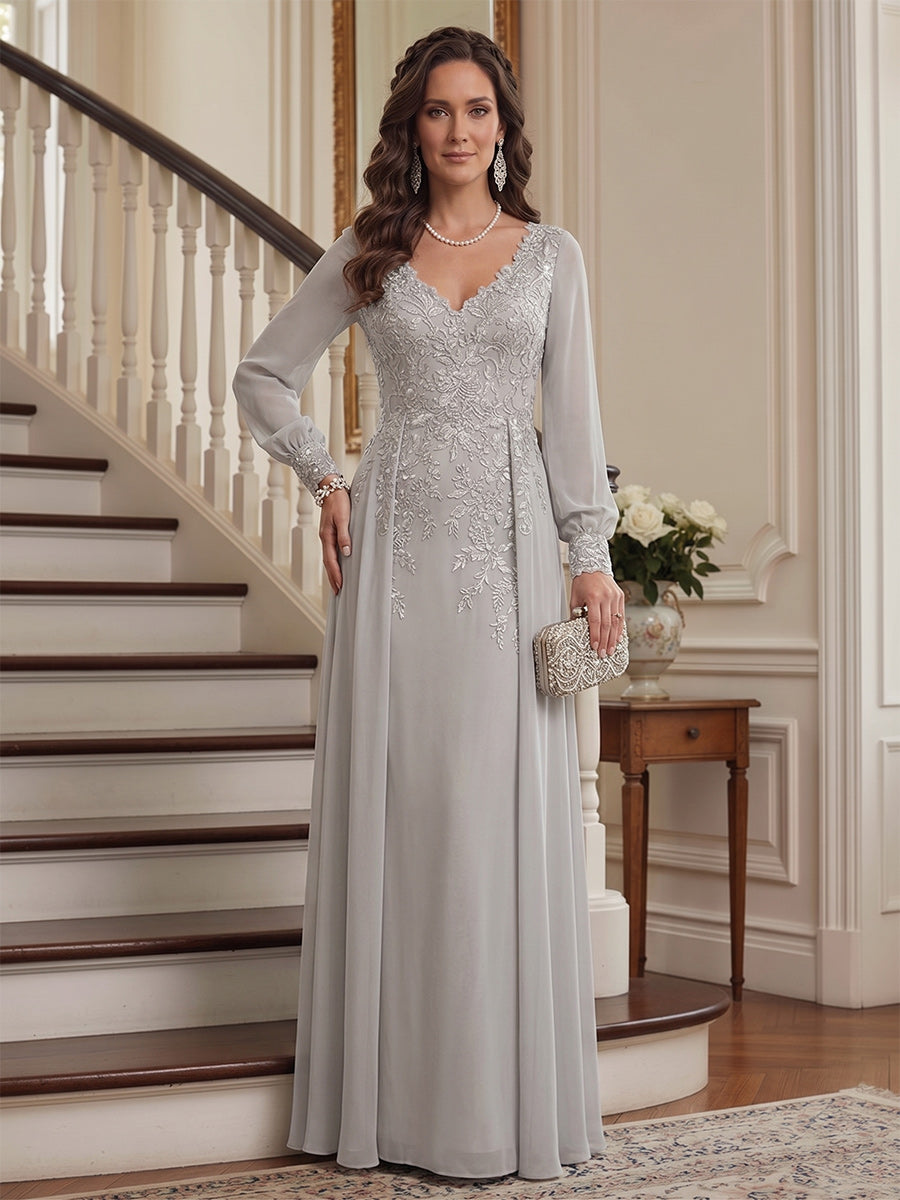 Valencia Belle Beige front view mother of the bride dress