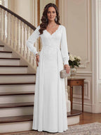 Aveline ivory alternate front view 2 mother of the bride dress