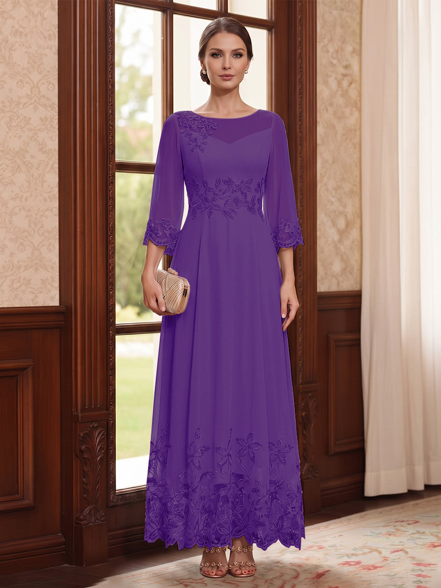 Isolde regency front view mother of the bride dress