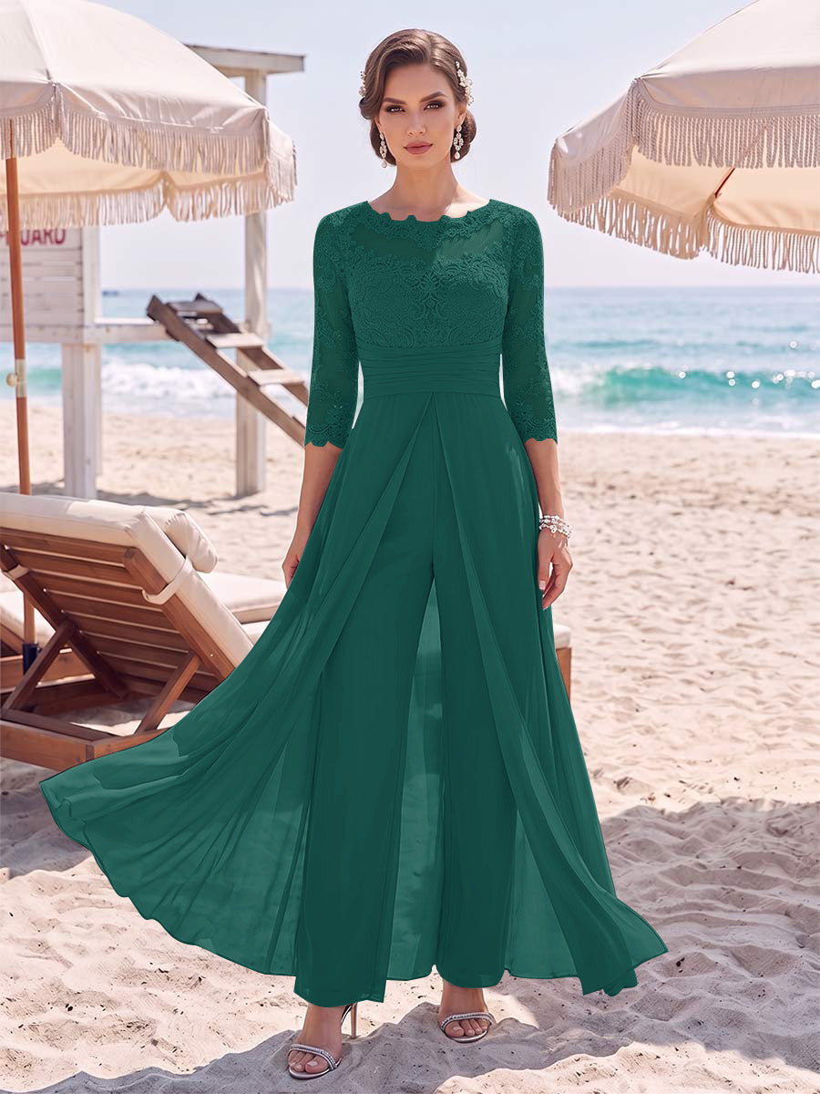 Amelie peacock front view mother of the bride outfit