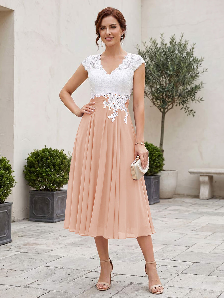 Romilly Grace Dusty Rose back view mother of the bride dress