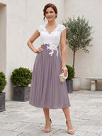 Romilly Grace Wisteria back view mother of the bride dress