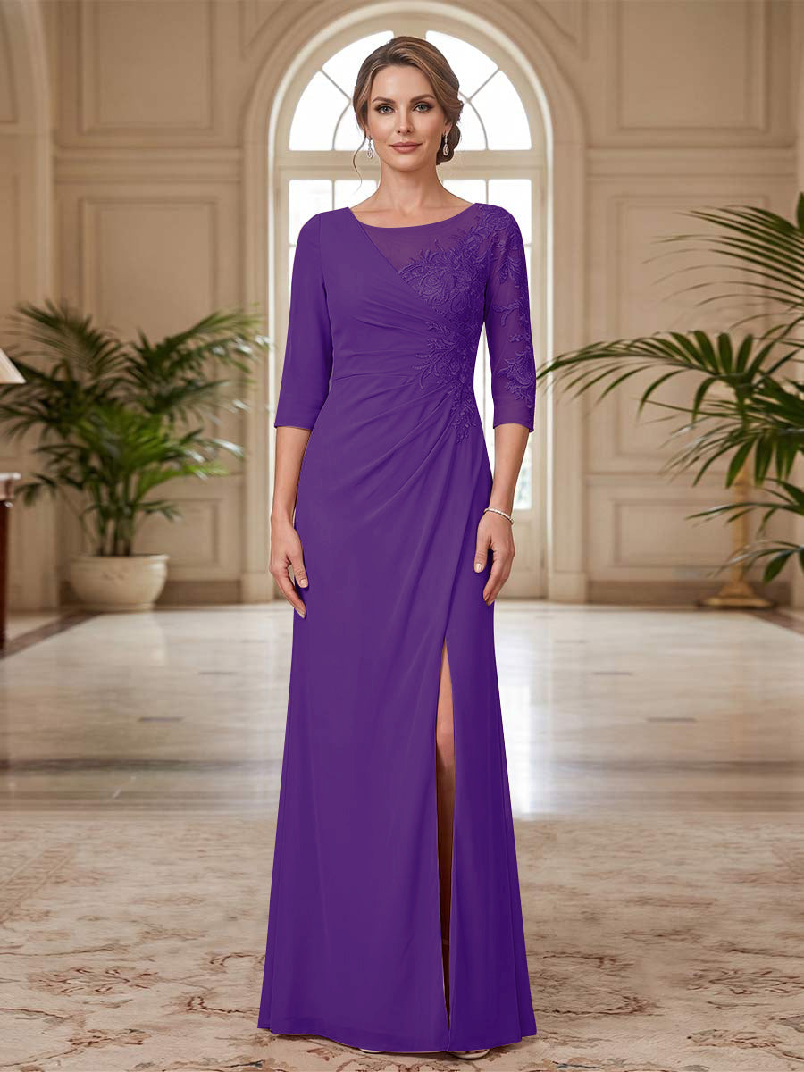 Selene Wren Regency front view mother of the bride dress