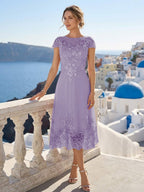 Solenne wisteria alternate front view 2 mother of the bride dress