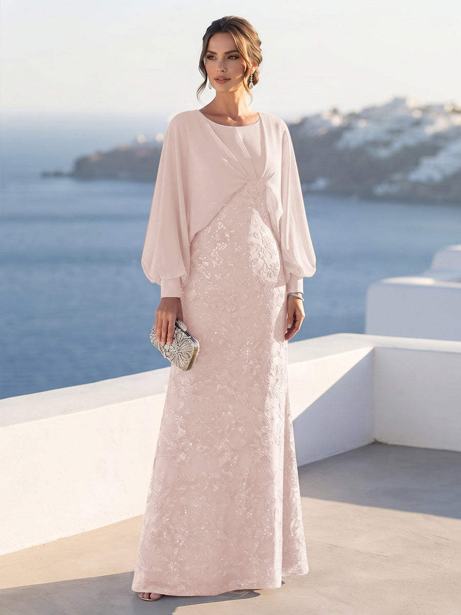 Tabitha Rose Rose Pink front view mother of the bride dress