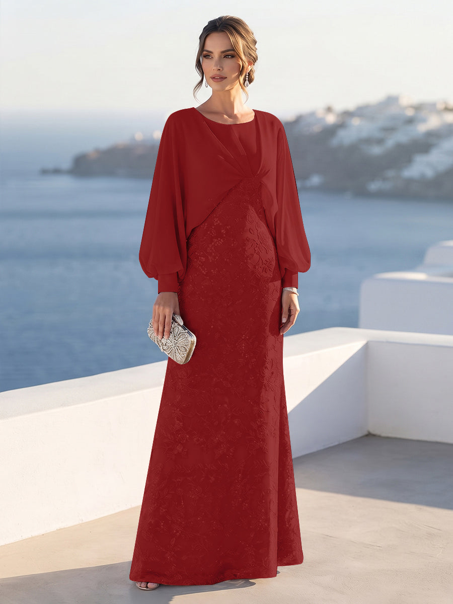 Tabitha Rose Burgundy bodice detail mother of the bride dress