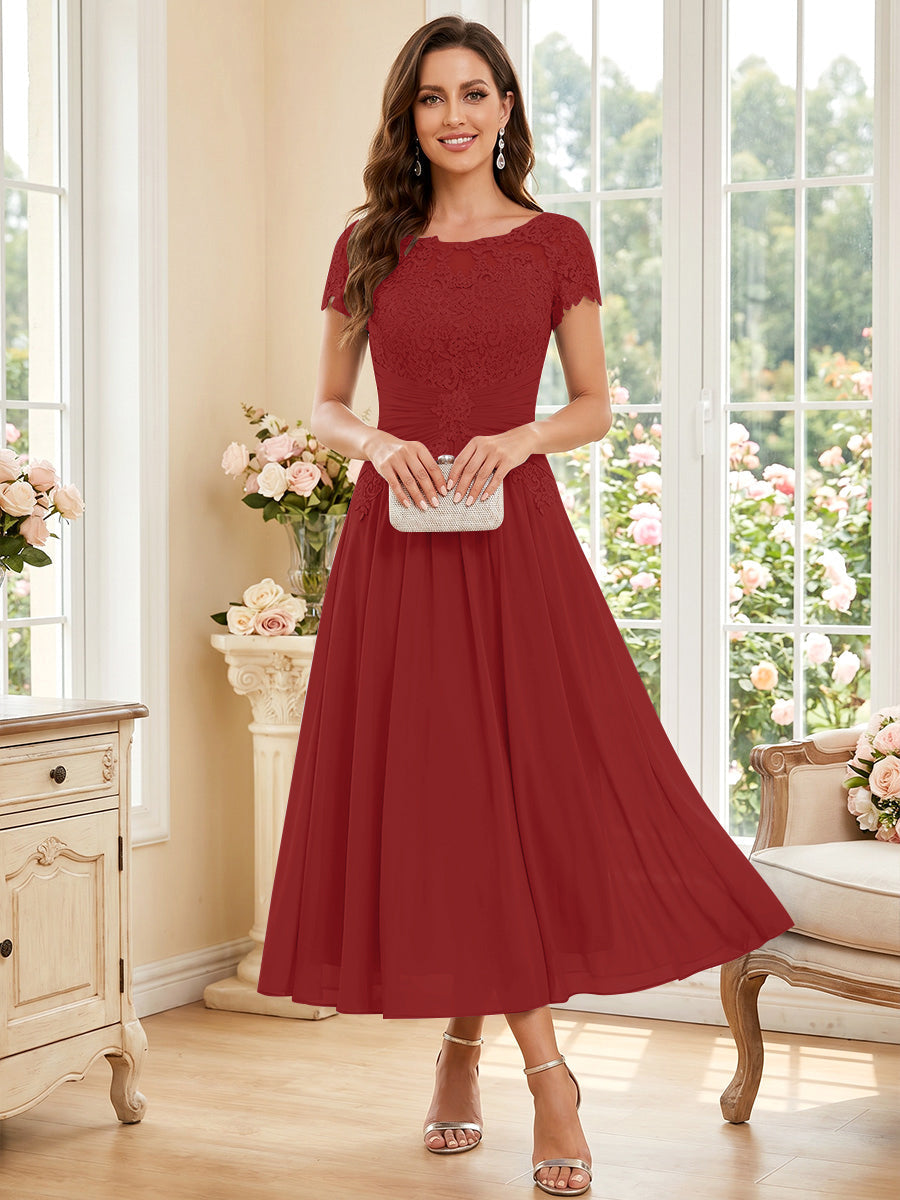Verena Pearl Burgundy bodice detail mother of the bride dress