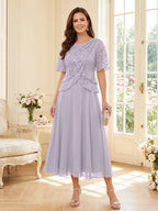 Maelys lilac front view mother of the bride dress