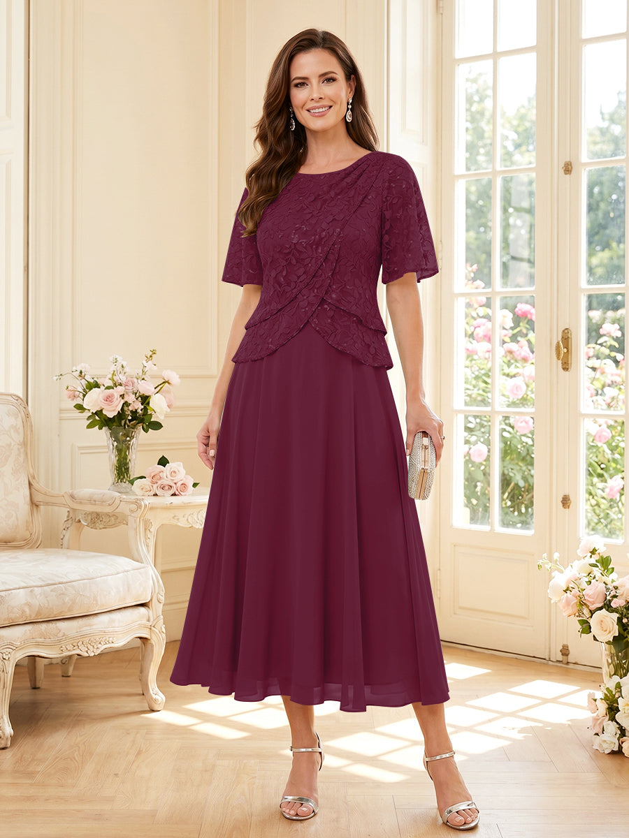 Maelys burgundy alternate front view 3 mother of the bride dress