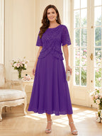 Tabitha Bloom Regency front view mother of the bride dress