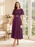 Elodie plum alternate front view 2 mother of the bride dress