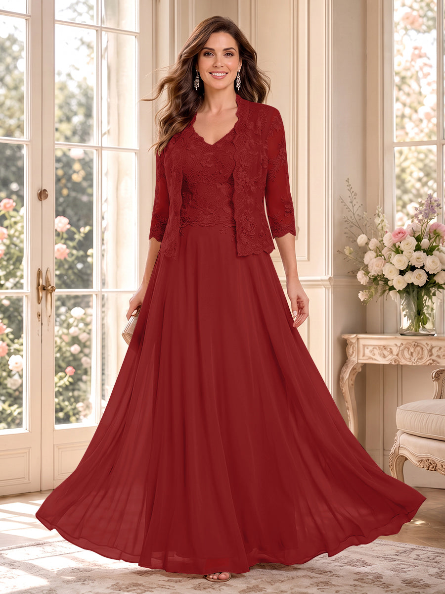 Imelda Grace Burgundy bodice detail mother of the bride dress