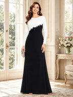 Julietta Sage White front view mother of the bride dress