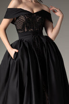 Elegant Princess Chapel Train Satin Wedding Dress Wedding Dress