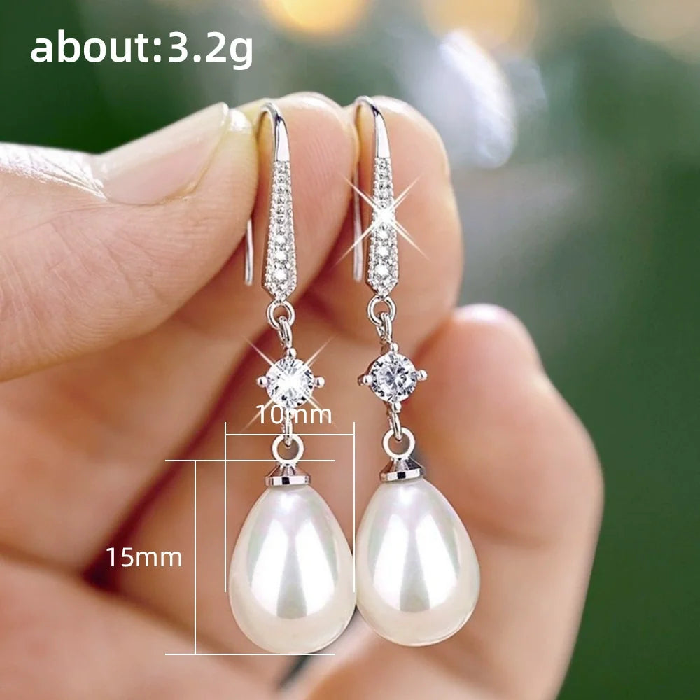 Pearlina Drop White alternate view jewelry