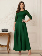 Briana Mae Emerald front view mother of the bride dress