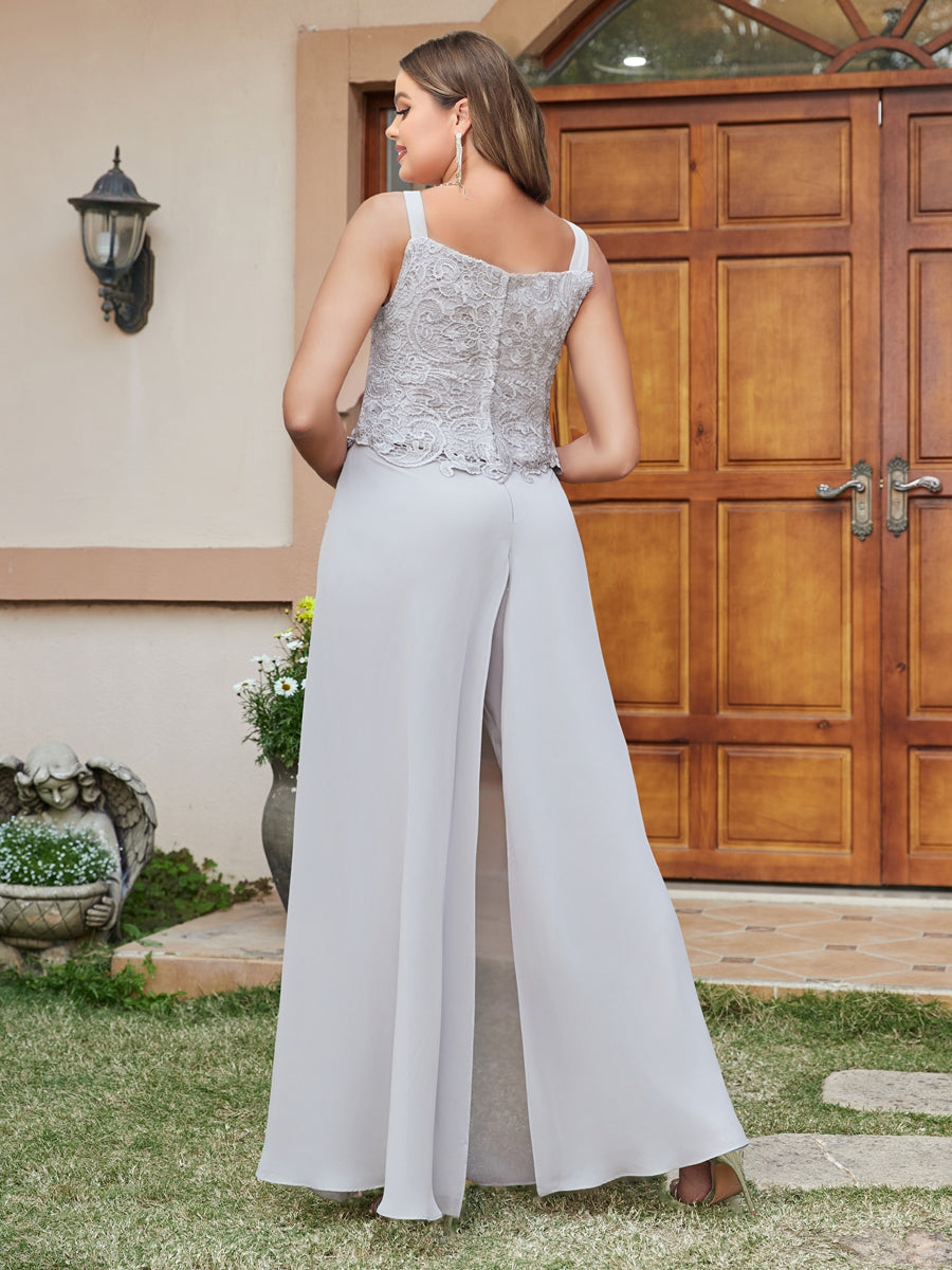 Cassandra June Silver bodice detail mother of the bride dress
