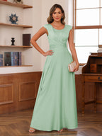 Alana Rose Sage Green detail view 9 mother of the bride dress