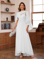 Opaline Ivory back view wedding guest dress