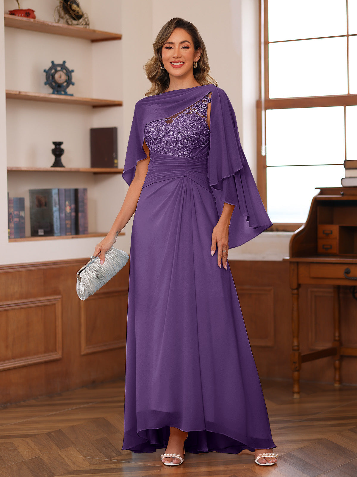 Olivia Grace Regency front view mother of the bride dress