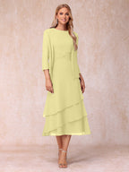 Blyss Daffodil front view wedding guest dress