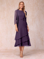 Odette plum alternate front view 2 mother of the bride dress